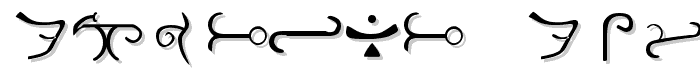 Espruar  Elvish FR  font